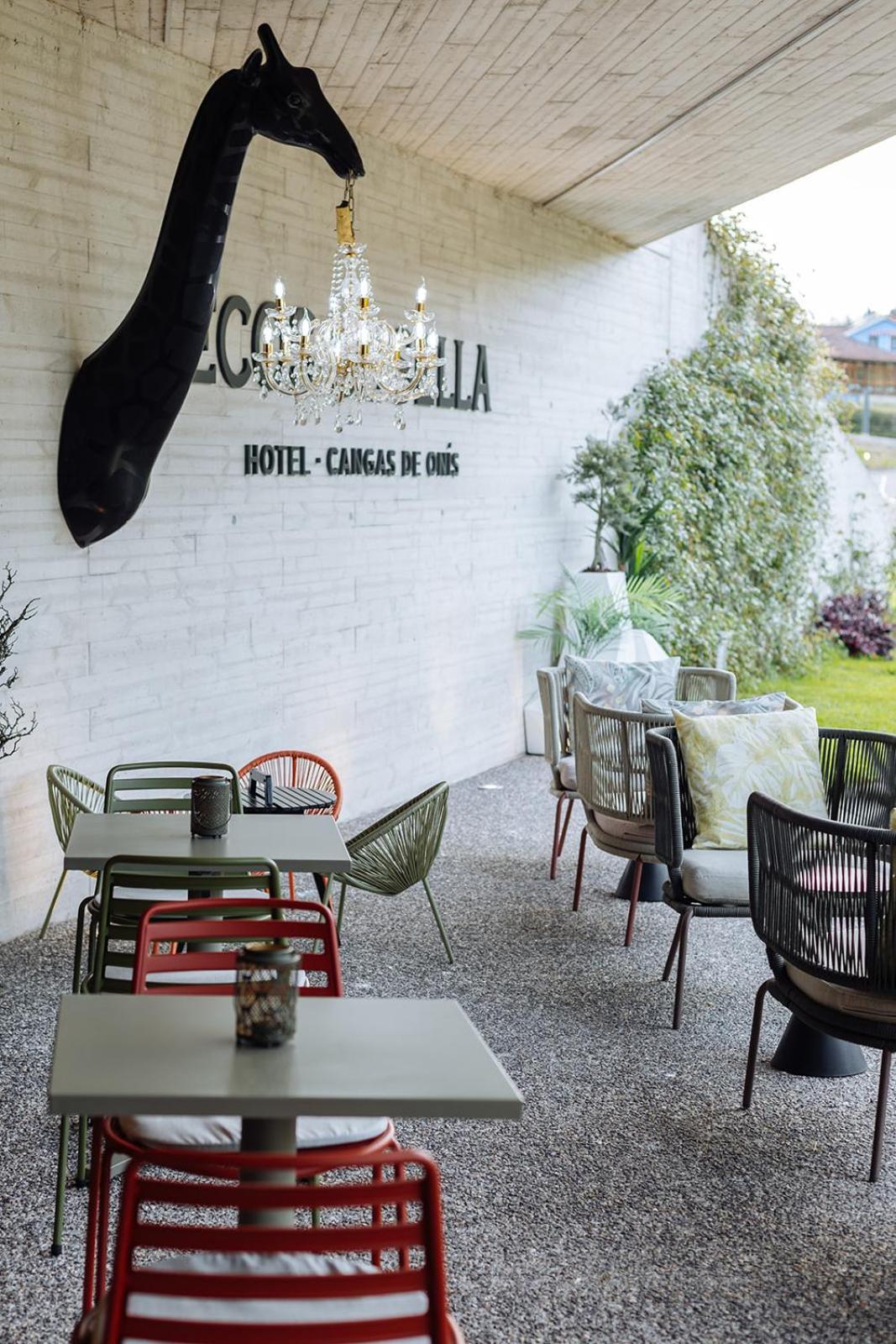Hotel Ecos Del Sella Кангас-де-Онис Экстерьер фото